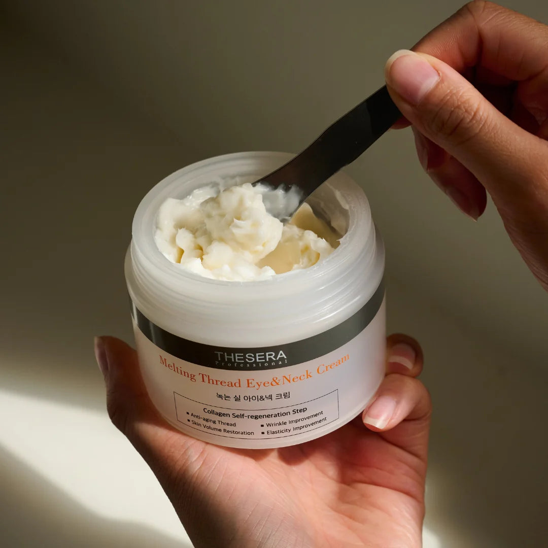 THESERA Melting Thread Eye & Neck Cream | Korean Firming & Anti-Aging Cream